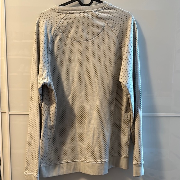 Only & Sons Men's Cream Print Sweater - Picture 5 of 6